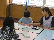 卒園児活動　夏休み学習会②