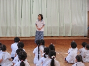 今日から幼稚園が始まりました♪