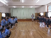 Aさんを送る会をしました