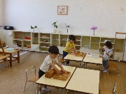 ５月　つぼみクラスの様子①